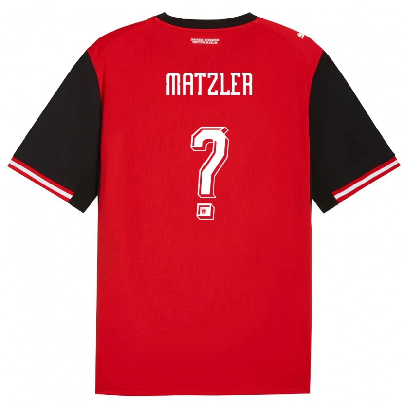 Danxen Män Österrike Leo Mätzler #0 Svart Vit Hemmatröja Matchtröjor 26-28 Tröjor T-Tröja