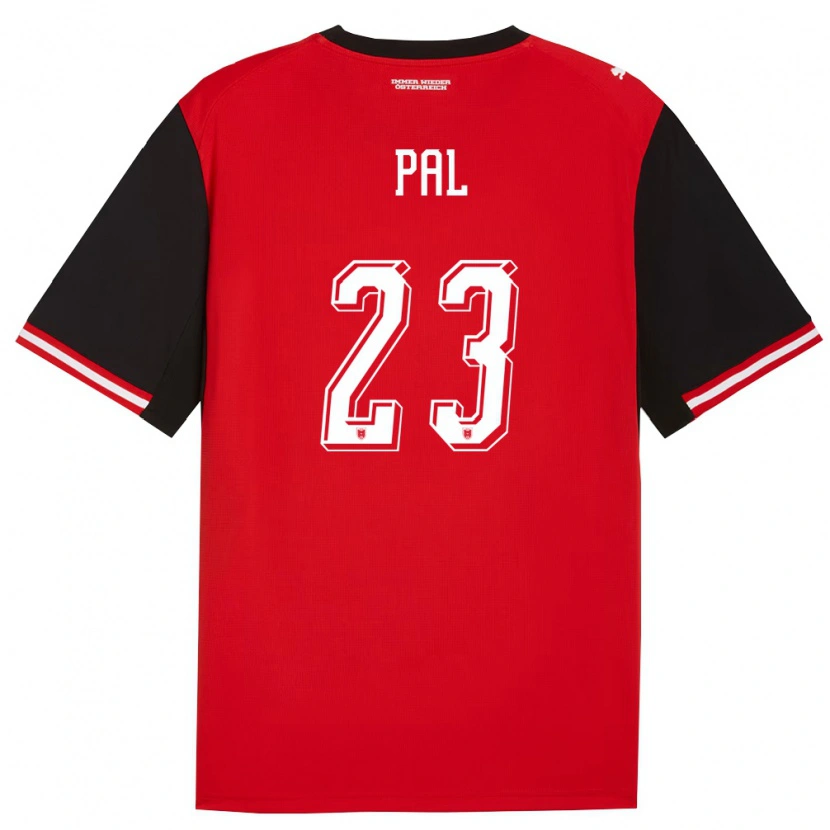 Danxen Män Österrike Jasmin Pal #23 Svart Vit Hemmatröja Matchtröjor 26-28 Tröjor T-Tröja