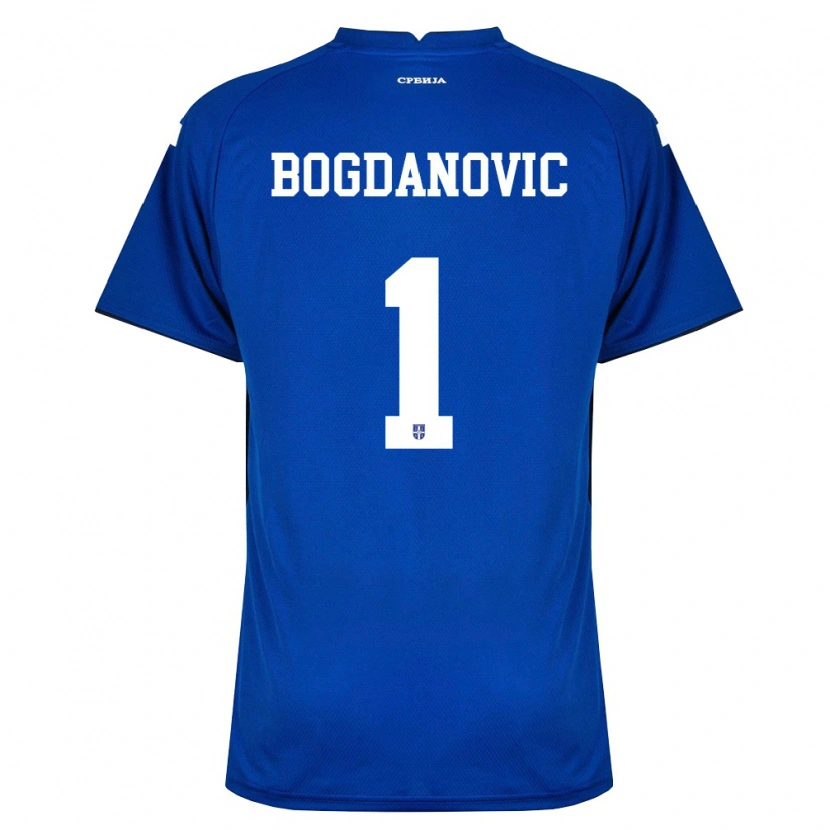 Danxen Män Serbien Bogdan Bogdanovic #1 Marin Röd Hemmatröja Matchtröjor 26-28 Tröjor T-Tröja
