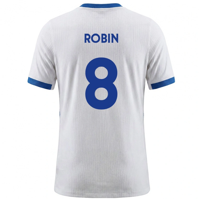 Danxen Män Slovenien Jaka Robin #8 Vit Blå Hemmatröja Matchtröjor 26-28 Tröjor T-Tröja