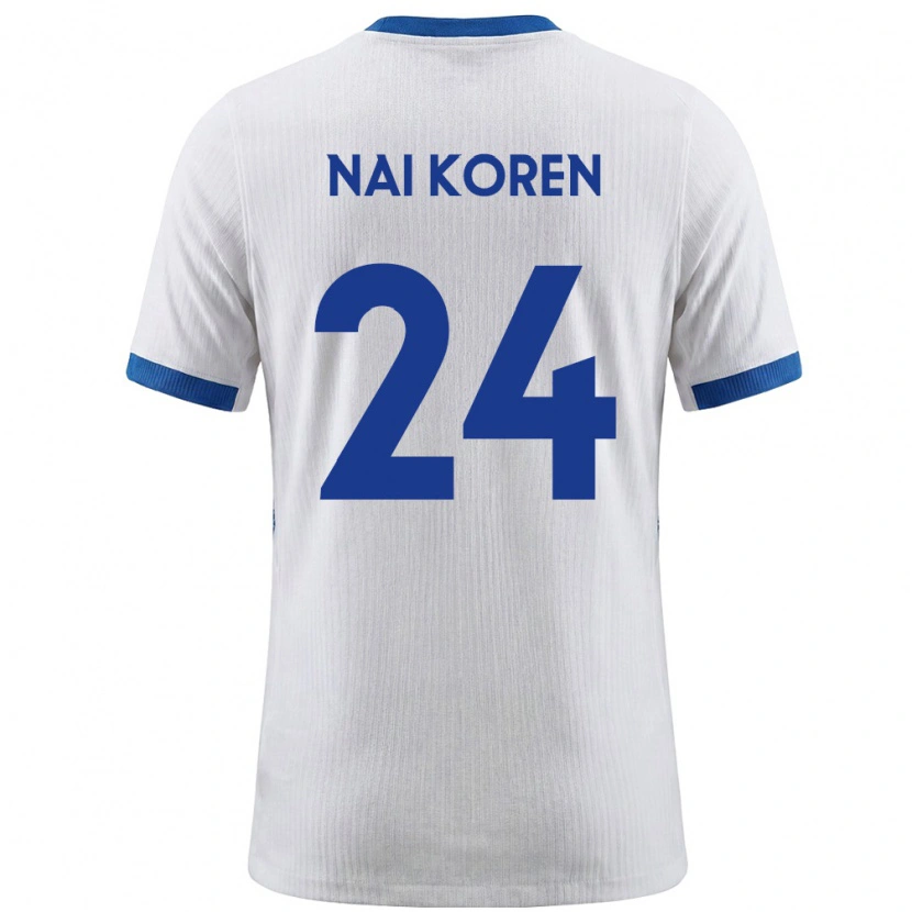 Danxen Män Slovenien Tian Nai Koren #24 Vit Blå Hemmatröja Matchtröjor 26-28 Tröjor T-Tröja