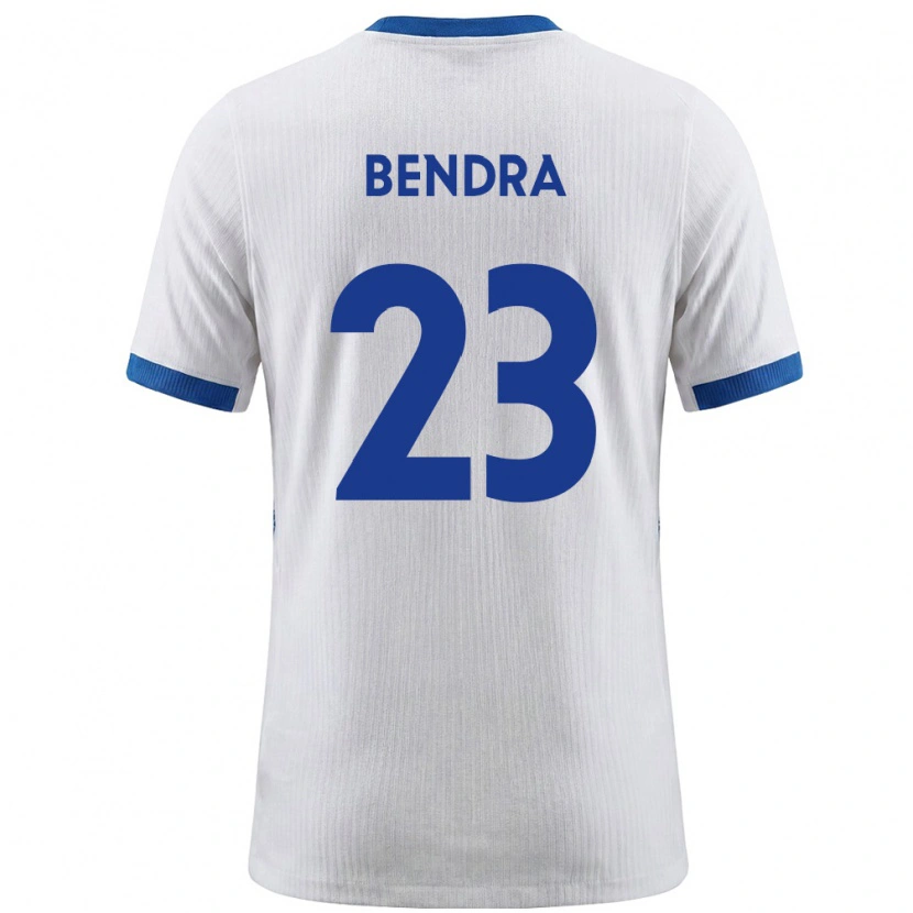Danxen Kvinnor Slovenien Kristjan Bendra #23 Vit Blå Hemmatröja Matchtröjor 26-28 Tröjor T-Tröja