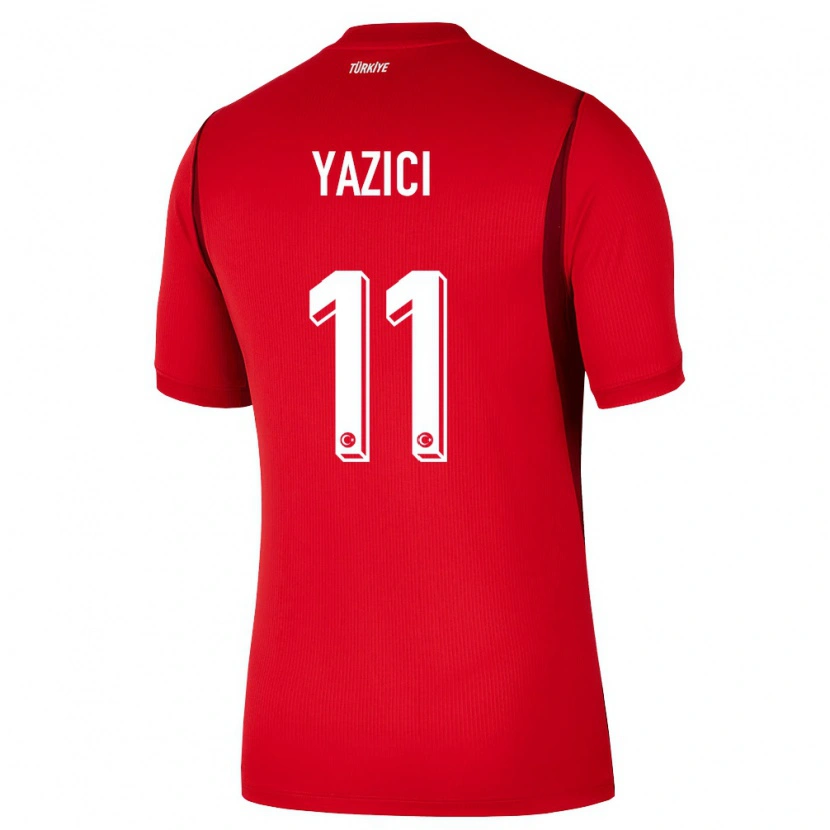 Danxen Barn Kalkon Yusuf Yazıcı #11 Röd Burgund Hemmatröja Matchtröjor 26-28 Tröjor T-Tröja