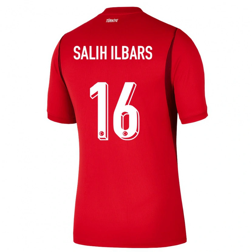 Danxen Barn Kalkon Muhammet Salih İlbars #16 Röd Burgund Hemmatröja Matchtröjor 26-28 Tröjor T-Tröja