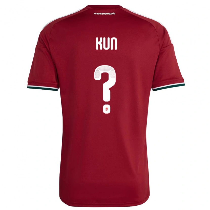 Danxen Barn Ungern Ákos Kun #0 Röd Vit Grön Hemmatröja Matchtröjor 26-28 Tröjor T-Tröja