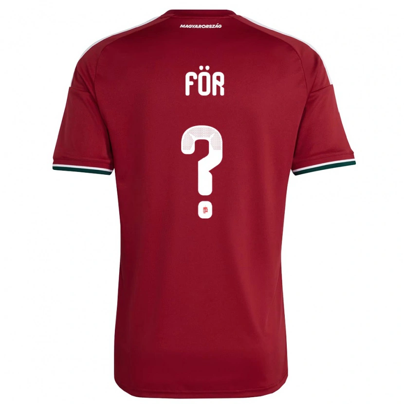 Danxen Barn Ungern Patrik För #0 Röd Vit Grön Hemmatröja Matchtröjor 26-28 Tröjor T-Tröja