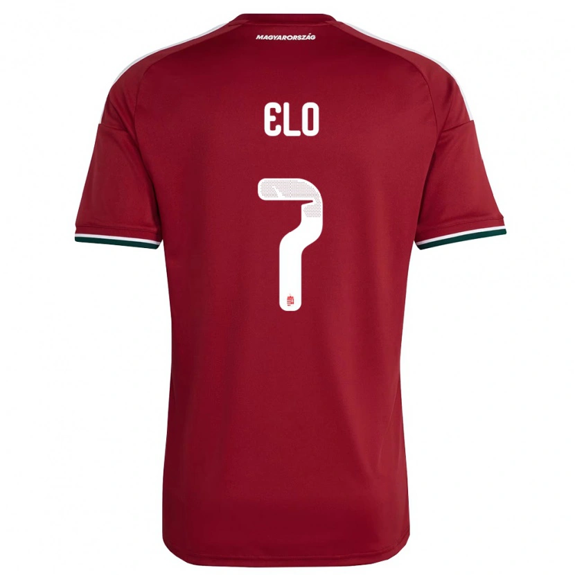 Danxen Barn Ungern Csongor Élő #7 Röd Vit Grön Hemmatröja Matchtröjor 26-28 Tröjor T-Tröja