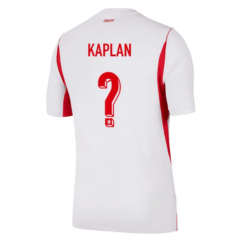 Danxen Barn Kalkon Ahmetcan Kaplan #0 Vit Röd Burgund Bortatröja Matchtröjor 26-28 Tröjor T-Tröja