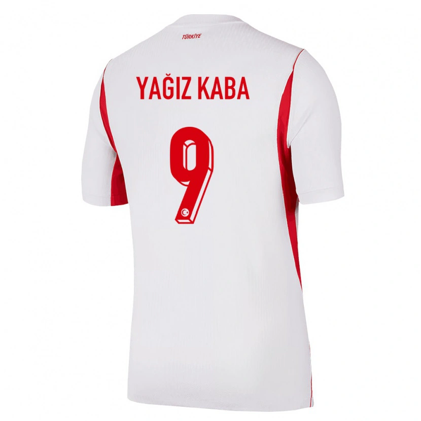 Danxen Barn Kalkon Umut Yağız Kaba #9 Vit Röd Burgund Bortatröja Matchtröjor 26-28 Tröjor T-Tröja