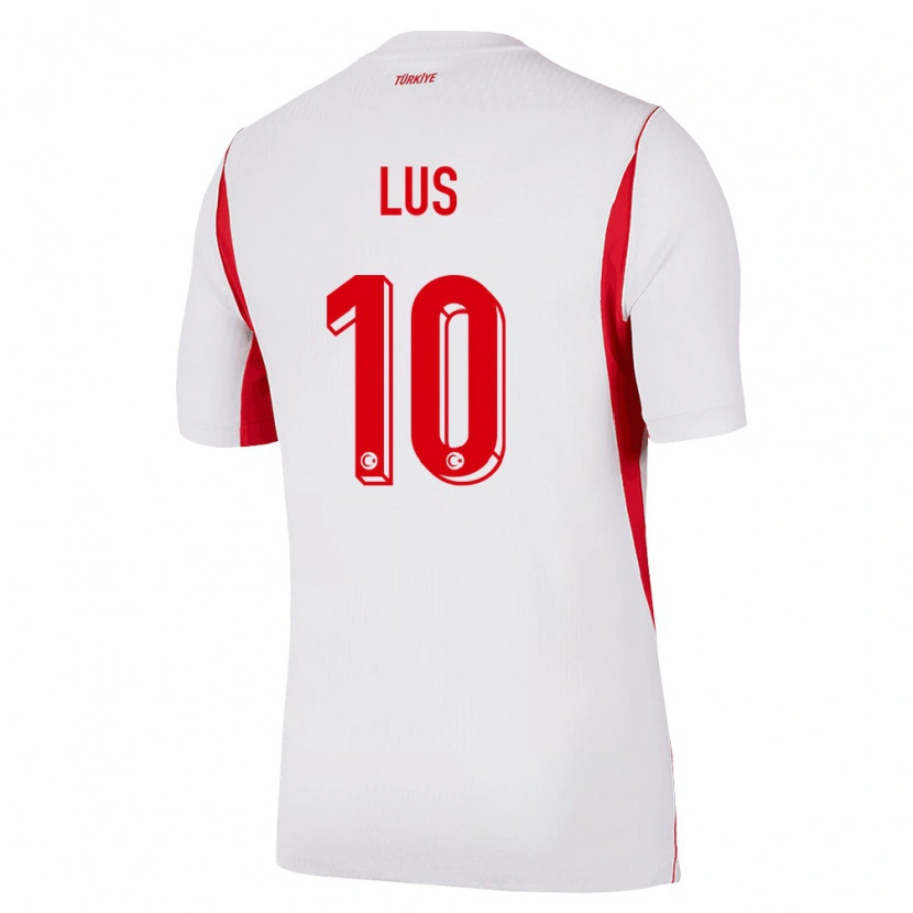 Danxen Barn Kalkon Berat Luş #10 Vit Röd Burgund Bortatröja Matchtröjor 26-28 Tröjor T-Tröja