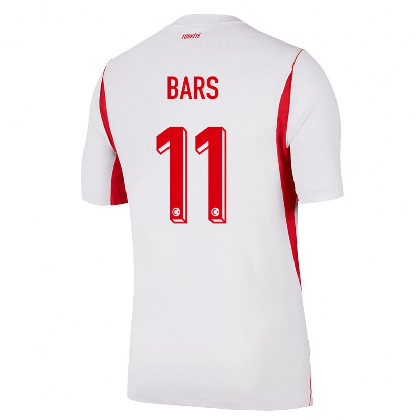 Danxen Barn Kalkon Emir Bars #11 Vit Röd Burgund Bortatröja Matchtröjor 26-28 Tröjor T-Tröja