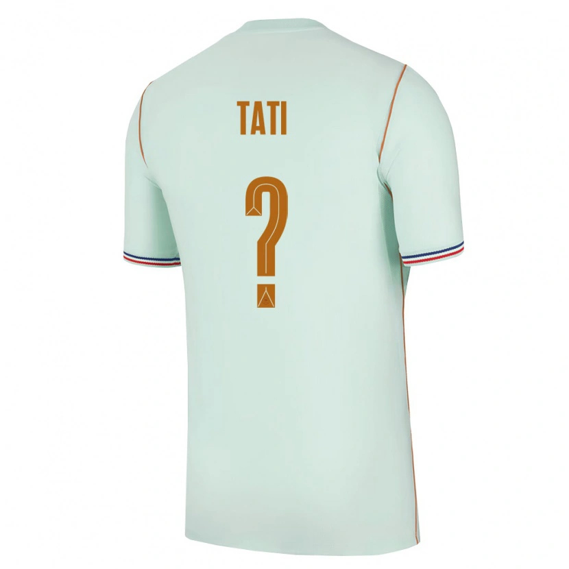 Danxen Barn Frankrike Tylel Tati #0 Grön Guld Bortatröja Matchtröjor 26-28 Tröjor T-Tröja