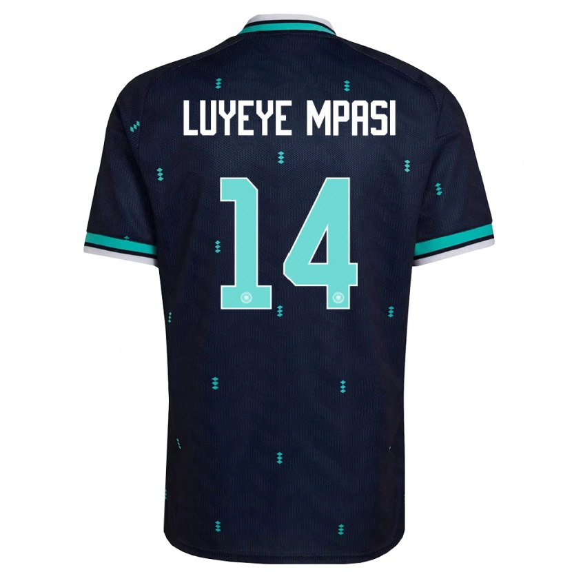 Danxen Barn Tyskland Seal Luyeye Mpasi #14 Marin Himmelblå Vit Bortatröja Matchtröjor 26-28 Tröjor T-Tröja
