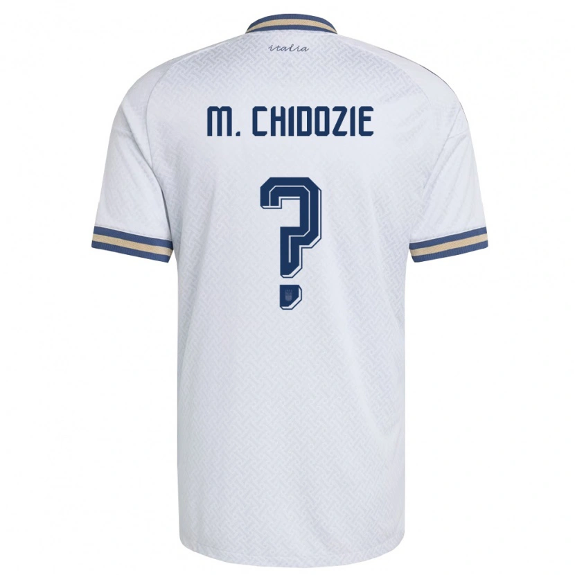 Danxen Barn Italien Mark Chidozie Cordopatri #0 Off-White Marin Guld Bortatröja Matchtröjor 26-28 Tröjor T-Tröja