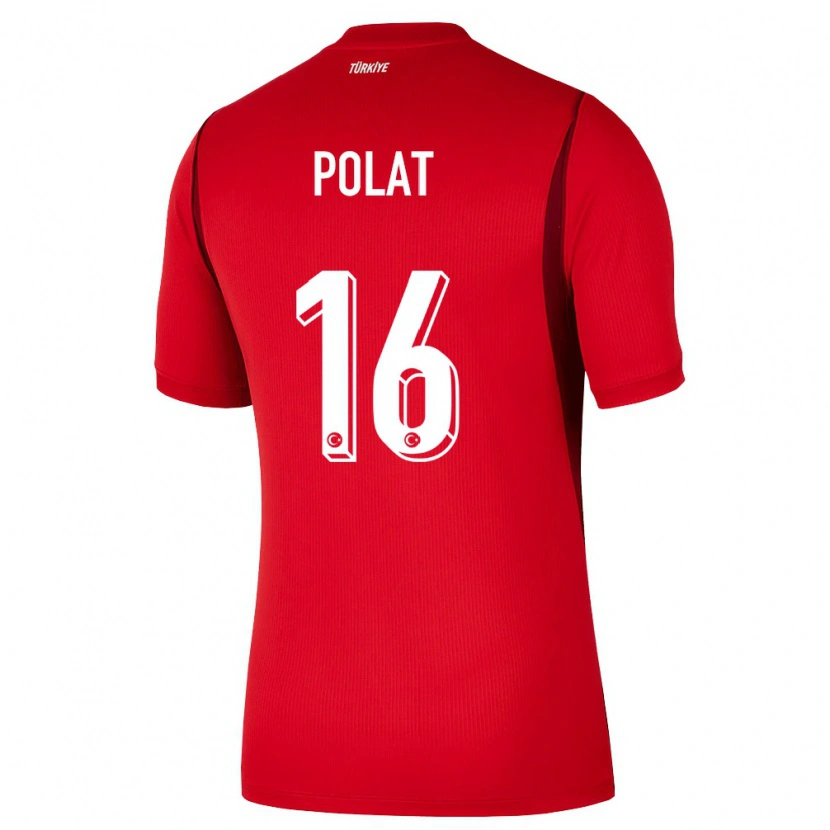 Danxen Män Kalkon Rojin Polat #16 Röd Burgund Hemmatröja Matchtröjor 26-28 Tröjor T-Tröja