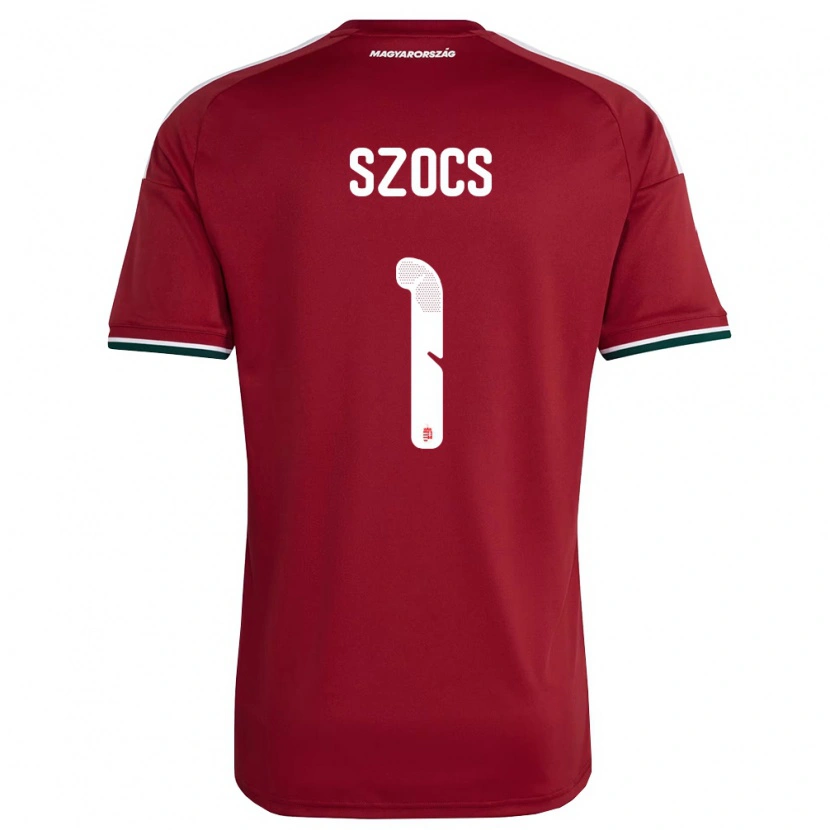 Danxen Män Ungern Réka Szőcs #1 Röd Vit Grön Hemmatröja Matchtröjor 26-28 Tröjor T-Tröja