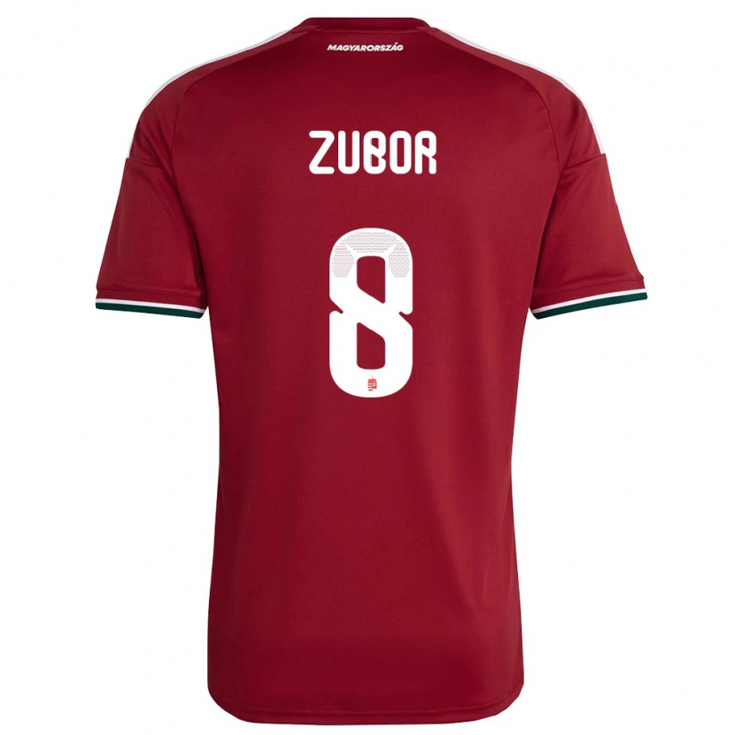 Danxen Män Ungern Ádám Zubor #8 Röd Vit Grön Hemmatröja Matchtröjor 26-28 Tröjor T-Tröja