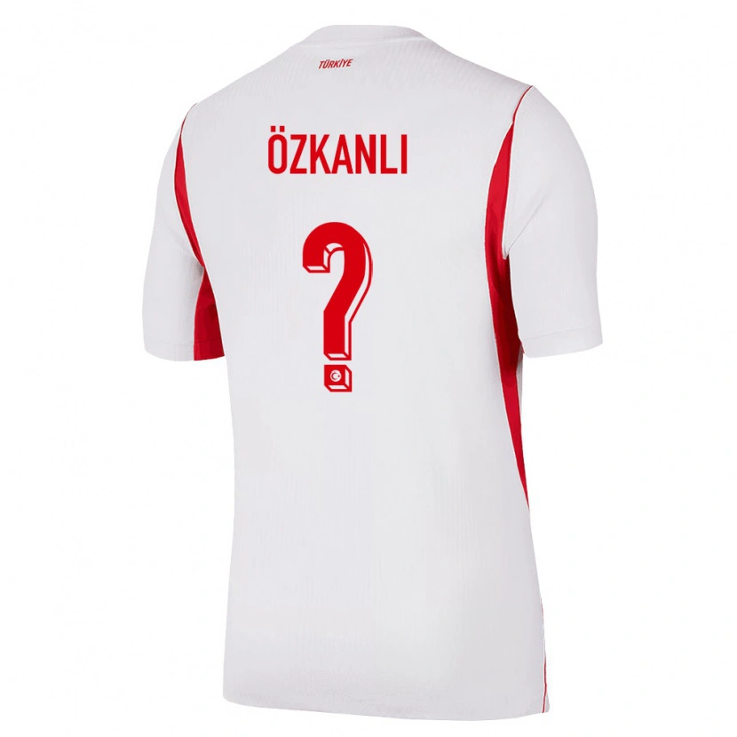 Danxen Män Kalkon Burak Özkanlı #0 Vit Röd Burgund Bortatröja Matchtröjor 26-28 Tröjor T-Tröja