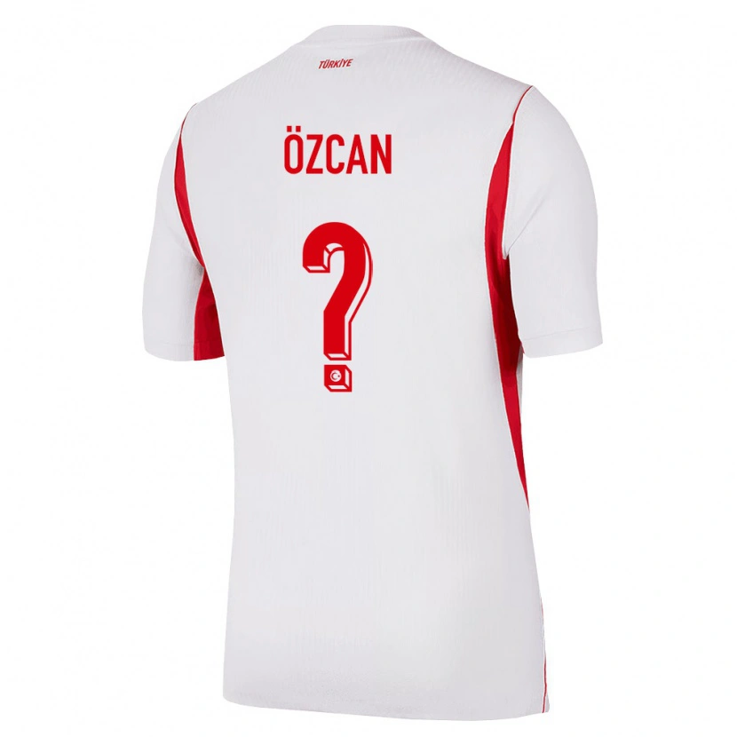 Danxen Män Kalkon Özder Özcan #0 Vit Röd Burgund Bortatröja Matchtröjor 26-28 Tröjor T-Tröja