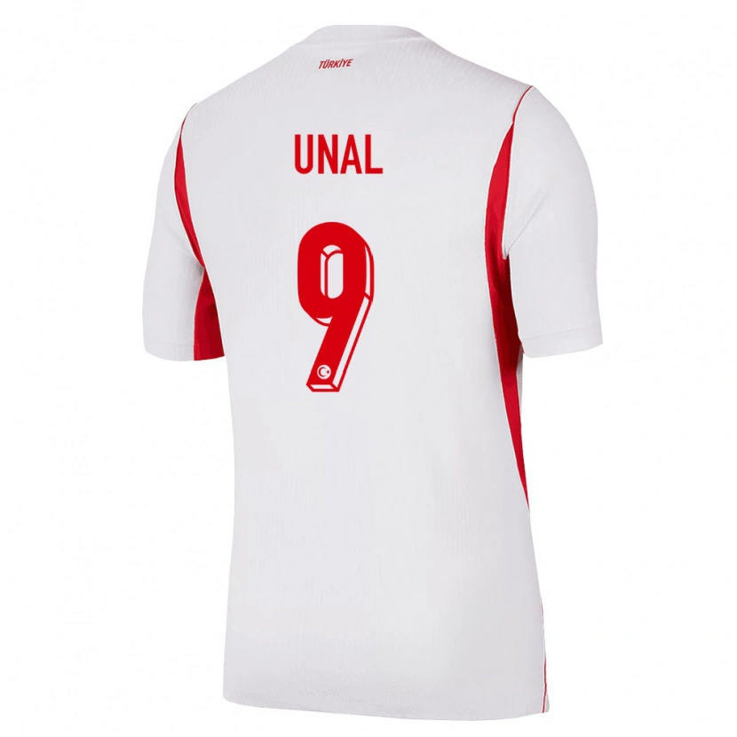 Danxen Män Kalkon Enes Ünal #9 Vit Röd Burgund Bortatröja Matchtröjor 26-28 Tröjor T-Tröja