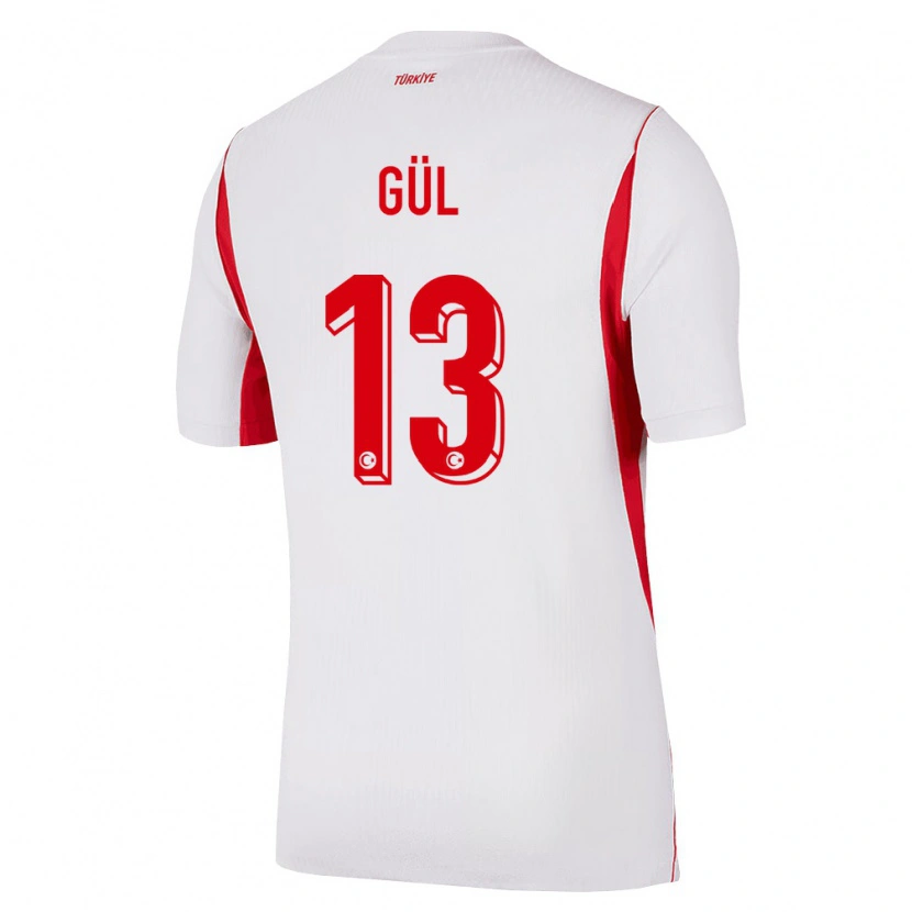 Danxen Män Kalkon Deniz Gül #13 Vit Röd Burgund Bortatröja Matchtröjor 26-28 Tröjor T-Tröja