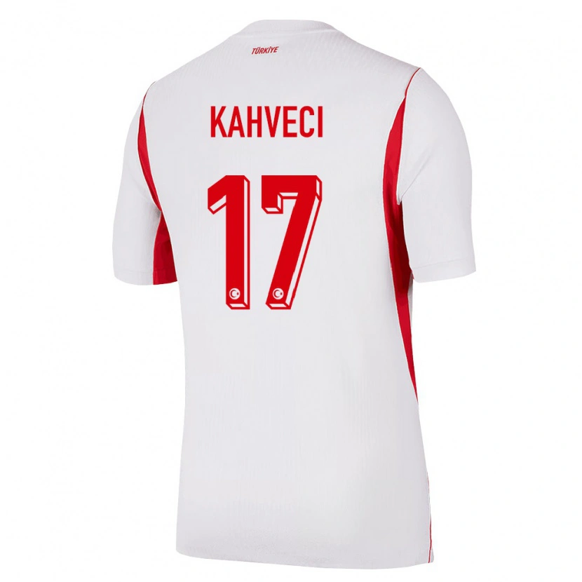 Danxen Män Kalkon İrfan Can Kahveci #17 Vit Röd Burgund Bortatröja Matchtröjor 26-28 Tröjor T-Tröja