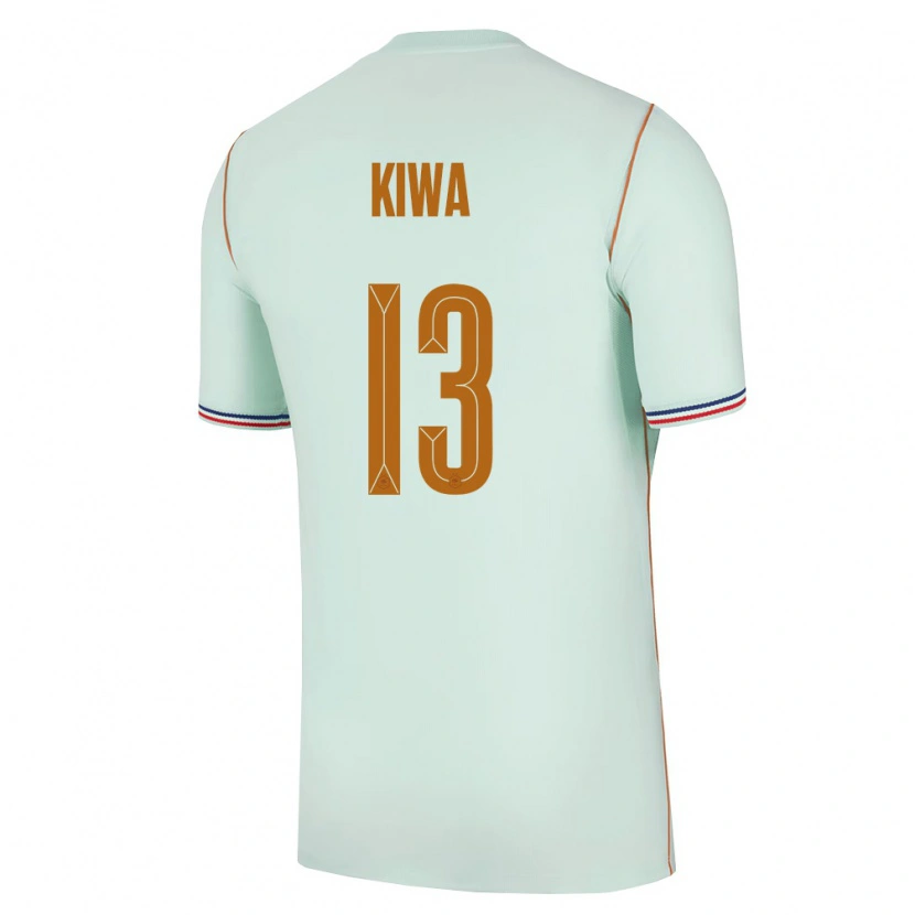 Danxen Män Frankrike Bradel Kiwa #13 Grön Guld Bortatröja Matchtröjor 26-28 Tröjor T-Tröja