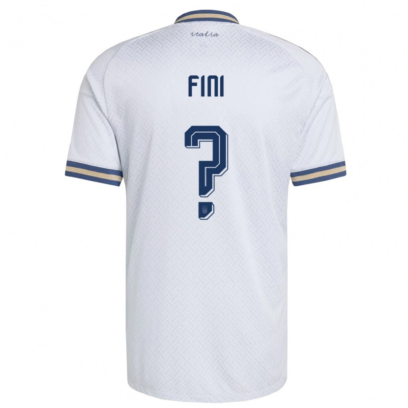 Danxen Män Italien Seydou Fini #0 Off-White Marin Guld Bortatröja Matchtröjor 26-28 Tröjor T-Tröja