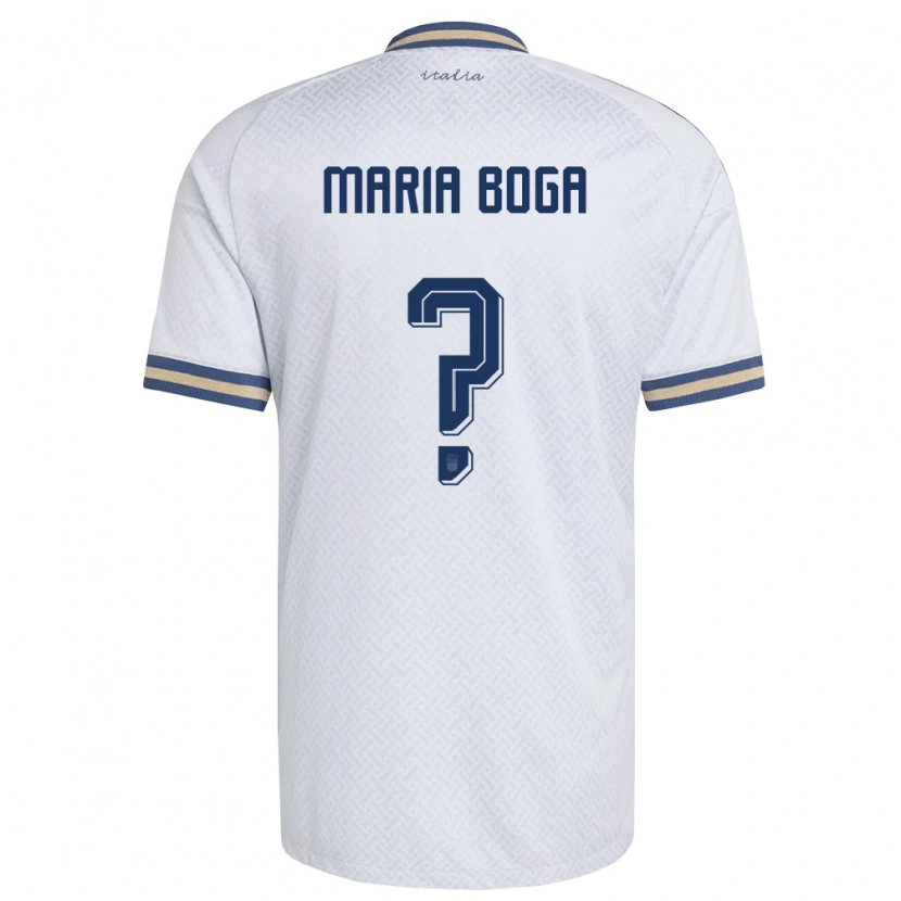 Danxen Män Italien Gian Maria Boga #0 Off-White Marin Guld Bortatröja Matchtröjor 26-28 Tröjor T-Tröja