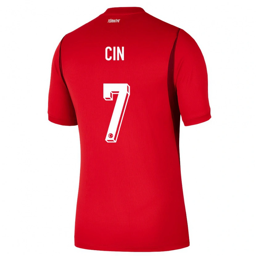 Danxen Kvinnor Kalkon Miray Cin #7 Röd Burgund Hemmatröja Matchtröjor 26-28 Tröjor T-Tröja