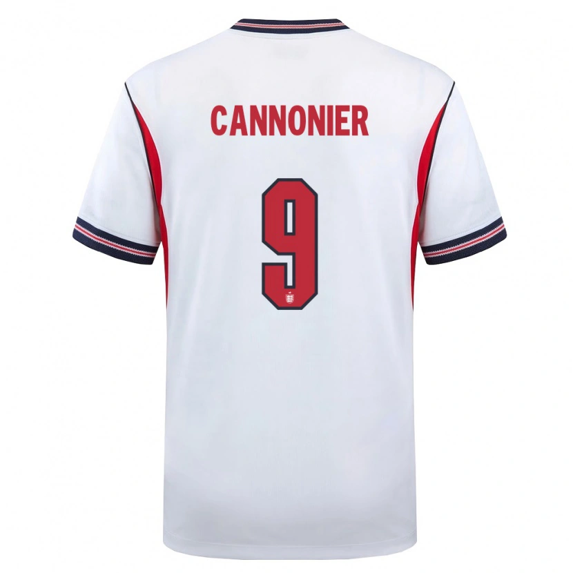 Danxen Kvinnor England Oakley Cannonier #9 Vit Marin Röd Hemmatröja Matchtröjor 26-28 Tröjor T-Tröja