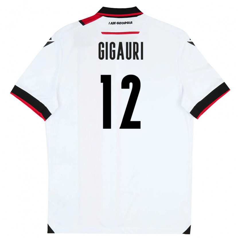Danxen Kvinnor Georgia Giga Gigauri #12 Vit Svart Röd Hemmatröja Matchtröjor 26-28 Tröjor T-Tröja