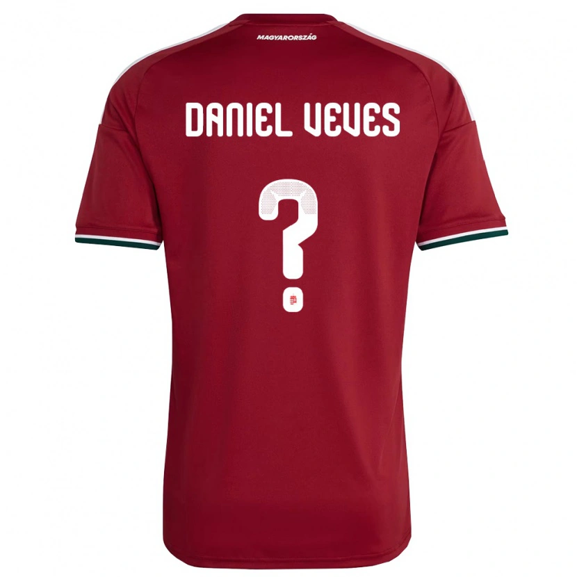 Danxen Kvinnor Ungern Panagiotis Daniel Veves #0 Röd Vit Grön Hemmatröja Matchtröjor 26-28 Tröjor T-Tröja