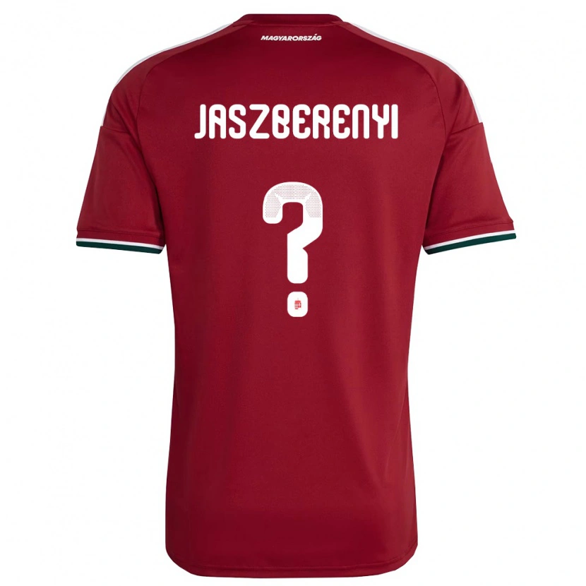 Danxen Kvinnor Ungern Péter Jászberényi #0 Röd Vit Grön Hemmatröja Matchtröjor 26-28 Tröjor T-Tröja