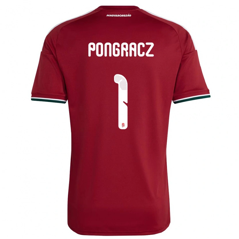 Danxen Kvinnor Ungern Agness Pongracz #1 Röd Vit Grön Hemmatröja Matchtröjor 26-28 Tröjor T-Tröja