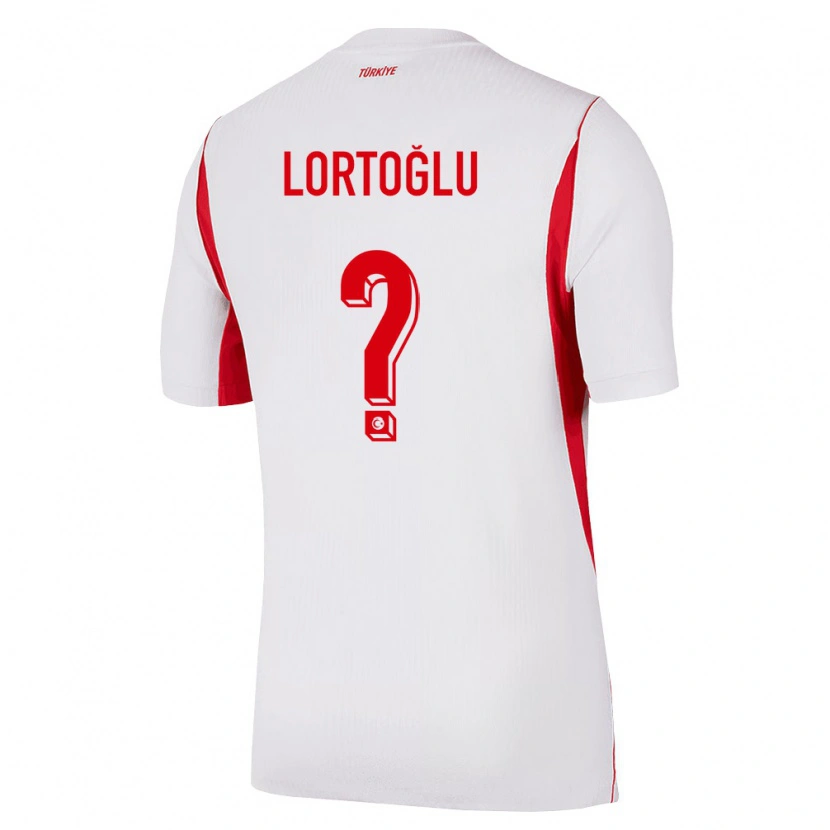 Danxen Kvinnor Kalkon Armağan Lortoğlu #0 Vit Röd Burgund Bortatröja Matchtröjor 26-28 Tröjor T-Tröja