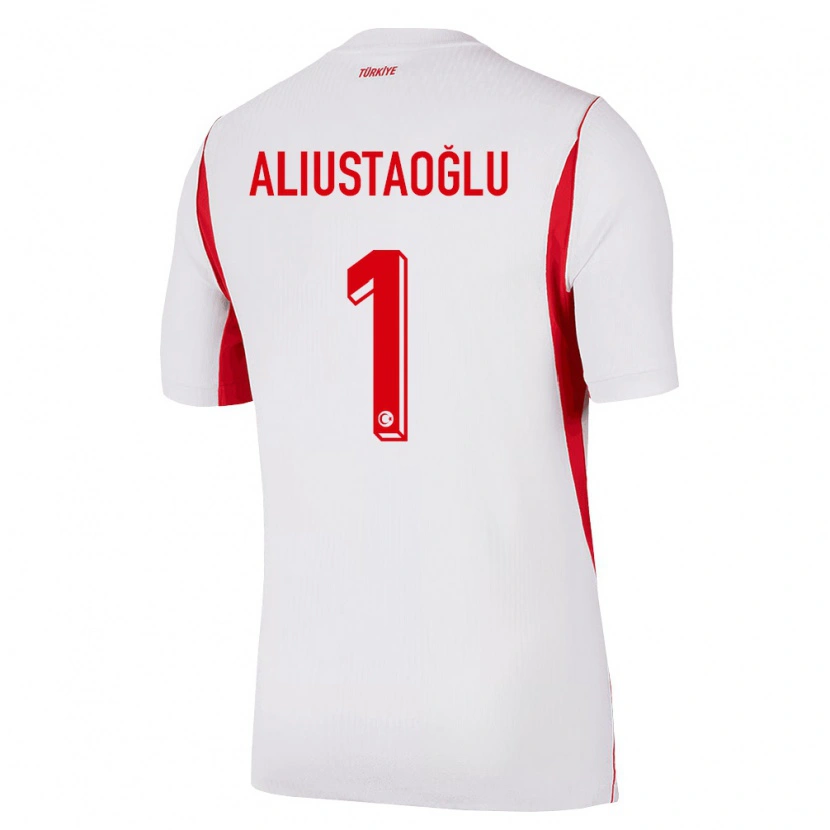 Danxen Kvinnor Kalkon Mete Aliustaoğlu #1 Vit Röd Burgund Bortatröja Matchtröjor 26-28 Tröjor T-Tröja