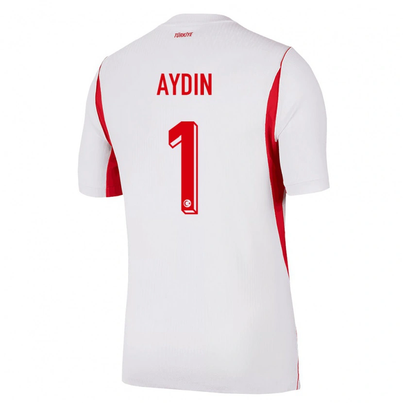 Danxen Kvinnor Kalkon Egemen Aydın #1 Vit Röd Burgund Bortatröja Matchtröjor 26-28 Tröjor T-Tröja