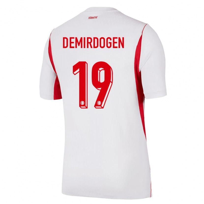 Danxen Kvinnor Kalkon Neslihan Demirdögen #19 Vit Röd Burgund Bortatröja Matchtröjor 26-28 Tröjor T-Tröja