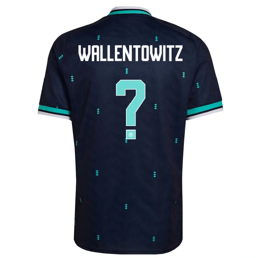 Danxen Kvinnor Tyskland Mika Wallentowitz #0 Marin Himmelblå Vit Bortatröja Matchtröjor 26-28 Tröjor T-Tröja