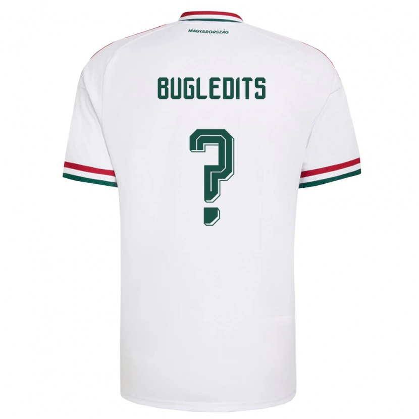 Danxen Kvinnor Ungern Barnabás Bugledits #0 Vit Röd Grön Bortatröja Matchtröjor 26-28 Tröjor T-Tröja