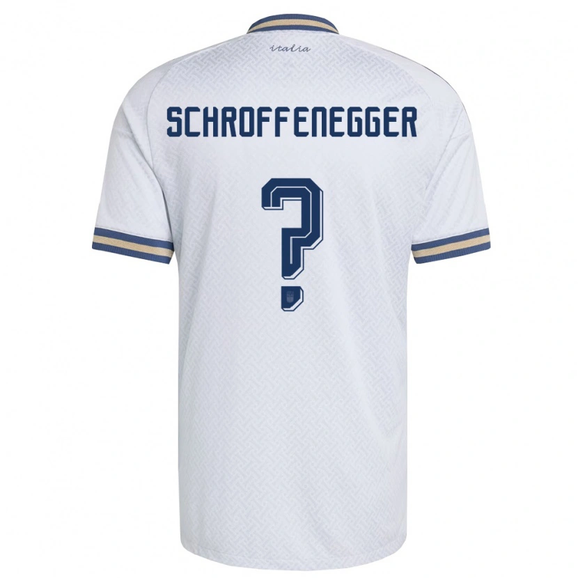 Danxen Kvinnor Italien Katja Schroffenegger #0 Off-White Marin Guld Bortatröja Matchtröjor 26-28 Tröjor T-Tröja