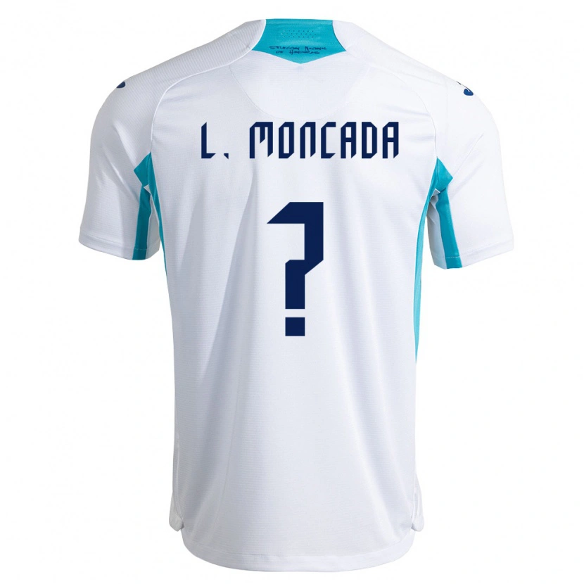 Danxen Barn Honduras Linda Moncada #0 Vit Blå Himmelblå Hemmatröja Matchtröjor 26-28 Tröjor T-Tröja