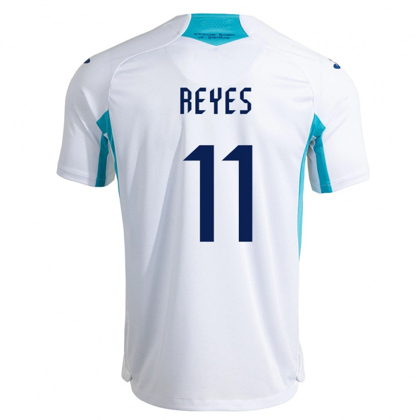 Danxen Barn Honduras Marco Reyes #11 Vit Blå Himmelblå Hemmatröja Matchtröjor 26-28 Tröjor T-Tröja