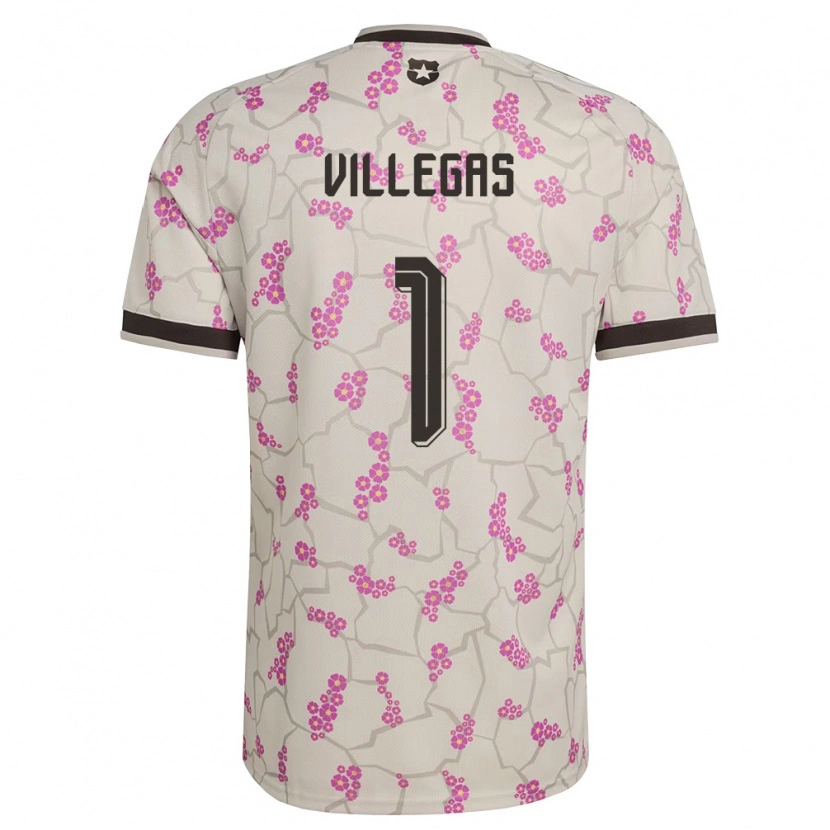 Danxen Barn Chile Vicente Villegas #1 Vit Lila Bortatröja Matchtröjor 26-28 Tröjor T-Tröja