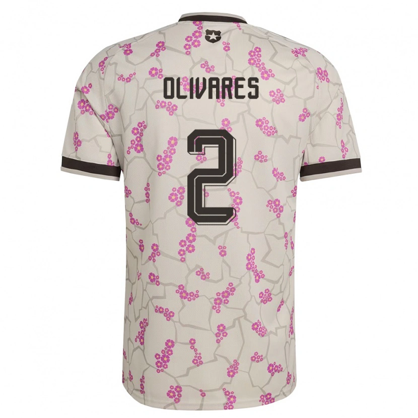 Danxen Barn Chile Michelle Olivares #2 Vit Lila Bortatröja Matchtröjor 26-28 Tröjor T-Tröja