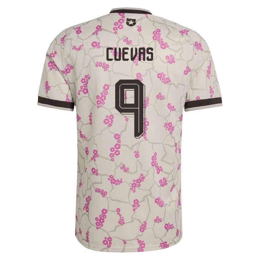 Danxen Barn Chile Yastin Cuevas #9 Vit Lila Bortatröja Matchtröjor 26-28 Tröjor T-Tröja