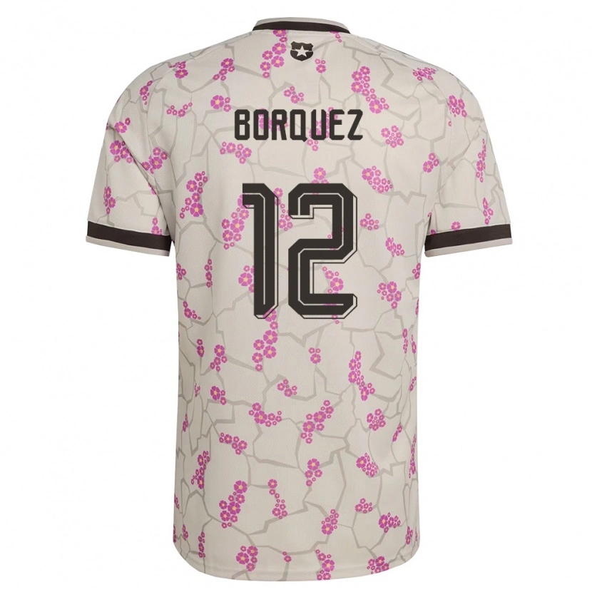 Danxen Barn Chile Gabriela Bórquez #12 Vit Lila Bortatröja Matchtröjor 26-28 Tröjor T-Tröja