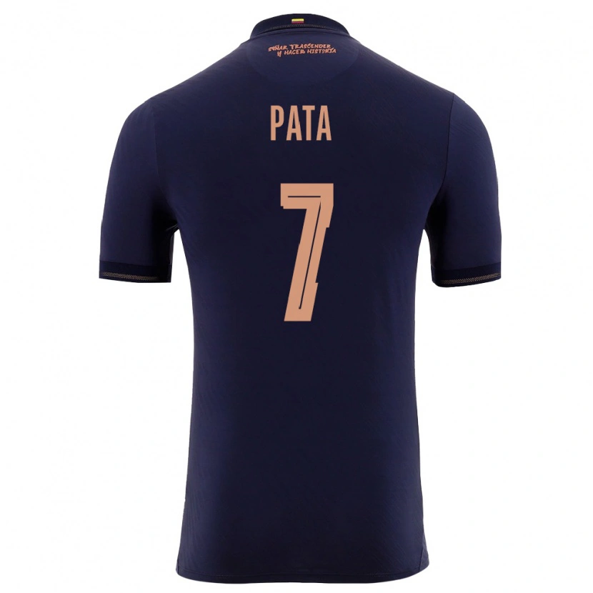 Danxen Barn Ecuador Emerson Pata #7 Marin Guld Bortatröja Matchtröjor 26-28 Tröjor T-Tröja
