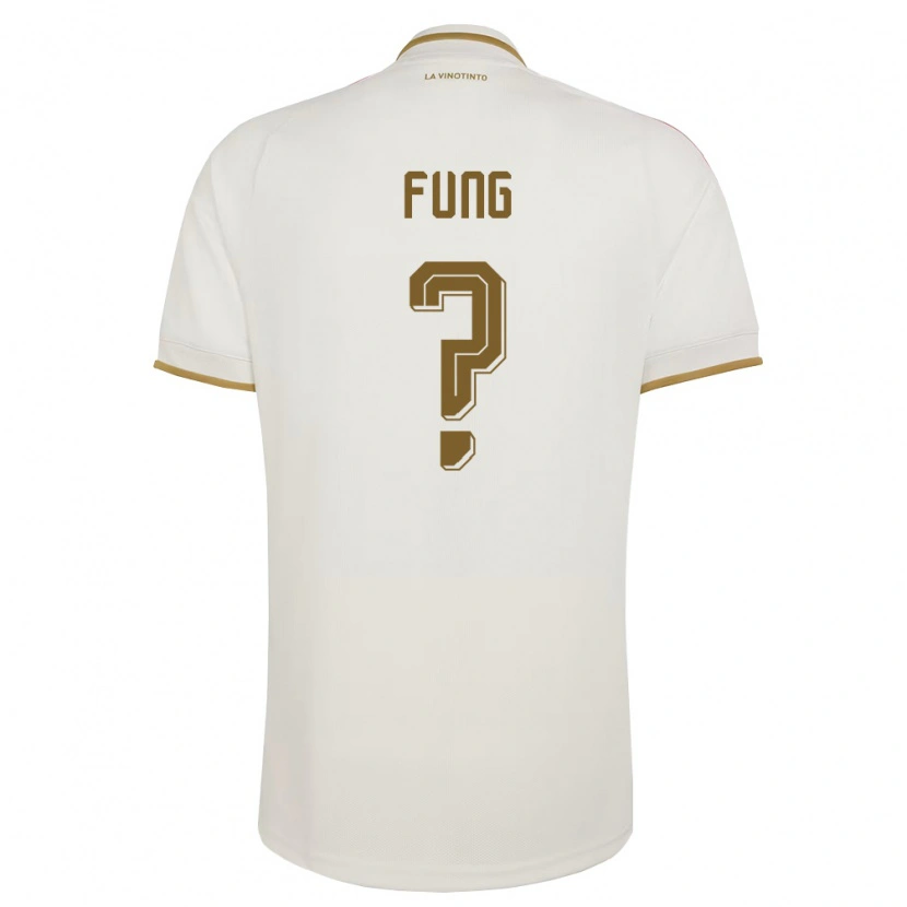 Danxen Barn Venezuela Victor Fung #0 Off-White Gul Bortatröja Matchtröjor 26-28 Tröjor T-Tröja